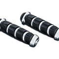 Kuryakyn 6352 Chrome Kinetic Iso Hand Grips for Harley Electronic Throttle