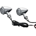 Kuryakyn 2508 Chrome Amber Single Function LED Turn Signals for Motorcycles