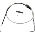 Drag Specialties 0651-0176 Stainless Steel Braided Idle Cable