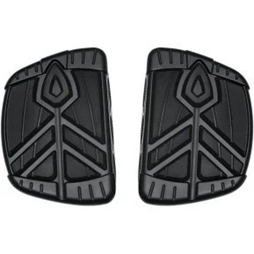 Kuryakyn 5653 Satin Black Spear Mini Floorboards without Adapter