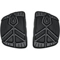 Kuryakyn 5653 Satin Black Spear Mini Floorboards without Adapter