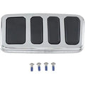 Kuryakyn 4456 Chrome Extended Brake Pedal Pad for 84-23 Harley Touring