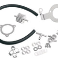 Drag Specialties 1013-0036 Chrome Crankcase Breather Support Bracket Kit