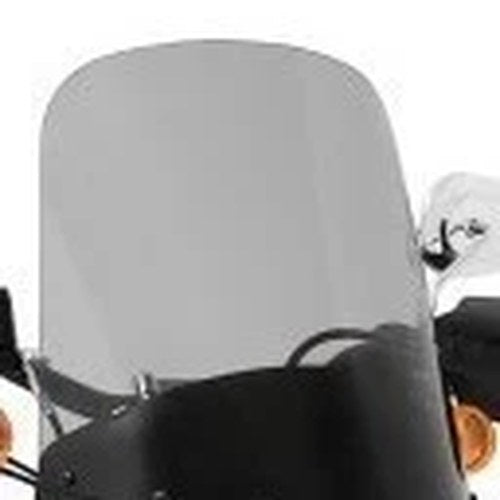 Memphis Shades MEP87012 Black Smoke 17" Road Warrior Windshield without Vent