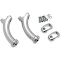 Drag Specialties 1803-3306 Chrome Deuce-Style Risers 5.5" Tall 2" Pullback