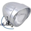 Drag Specialties DS280047 Chrome 4-1/2" Spotlight with Visor Sold Each