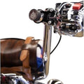 Klock Werks KWD-01-0606-B Black iOmount™ Handlebar Switch Mount for Indian