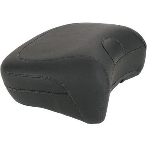 Mustang 79110 Wide Rear Seat- Smooth - Black - FLHT/FLTR