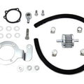 V-Twin 35-0125 Chrome Crankcase Breather Bracket for Harley Softail Dyna Touring