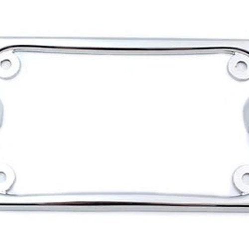 V-Twin 42-1070 Chrome Skull License Plate Frame for 4" x 7" Motorcycles