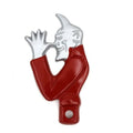 V-Twin 48-1607 Red Devil License Plate Topper