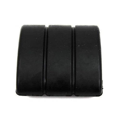 V-Twin 28-0457 Black Rubber Brake Pedal Pad With Flh Logo