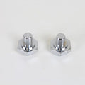 V-Twin 24-0186 Chrome Fork Tube Cap Non-Vented