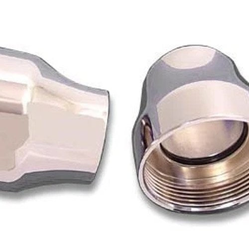 V-Twin 24-0363 41mm Fork Boot Covers Chrome
