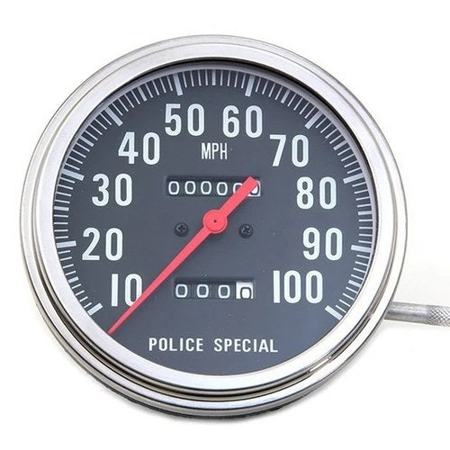 V-Twin 39-0862 Police Speedometer 2:1 Ratio