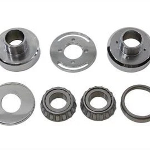 V-Twin 24-0236 Fork Neck Cup Kit with Stops