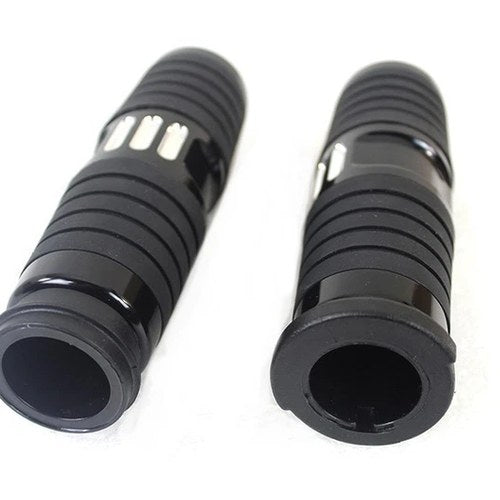 V-Twin 28-0874 Hand Grip Set Black