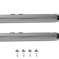 V-Twin 30-3110 Muffler Set With Chrome Long Tapered End Tips
