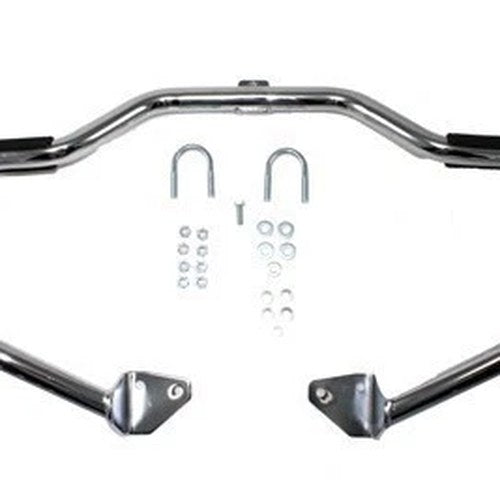 V-Twin 51-0997 Chrome Front Engine Bar with Footpeg Pads