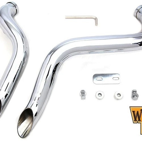 V-Twin 30-0460 Wyatt Gatling Down Draft Exhaust Header Set