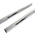 V-Twin 24-0462 Chrome Fork Tube Set 2" Over Stock
