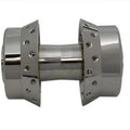 V-Twin 45-0333 Chrome Rear Wheel Hub 1" Bearings
