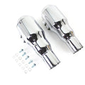 V-Twin 30-1265 Grenade Muffler Set Chrome