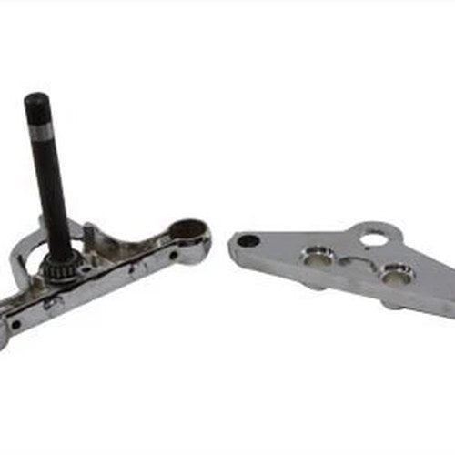 V-Twin 24-9930 Triple Tree Set Chrome