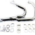 V-Twin 29-0936 Wyatt Gatling 1-3/4" 2 into 1 Exhaust Header Set Chrome