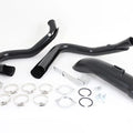 V-Twin 29-0937 Wyatt Gatling 1-3/4" 2 into 1 Exhaust Header Set Black