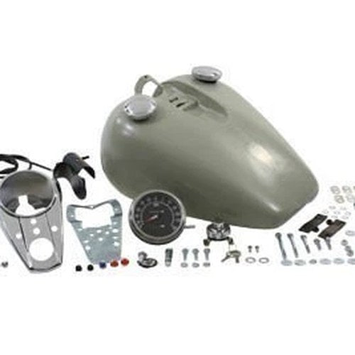 V-Twin 38-0076 Bobbed 3.2 Gallon Gas Tank Kit