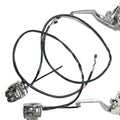 V-Twin 22-1842 Handlebar Control Kit Chrome