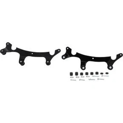 Cobra 502-2100B Docking Kit for Detachable Backrest Sissy Bar- Black - Chieftain