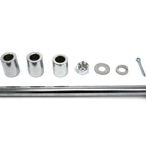V-Twin 44-0150 Chrome Rear Axle Kit for Fxd Dyna 91-05