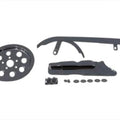 V-Twin 27-0541 Chrome Belt Guard Pulley Cover Kit for 91-99 Sportster