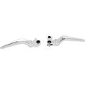 Drag Specialties 0610-0210 Chrome Smooth Clutch Brake Lever Set for Harley 96-17