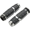 Ciro 54001 Chrome Chicane Hand Grips for Harley Electronic Throttle-by-Wire