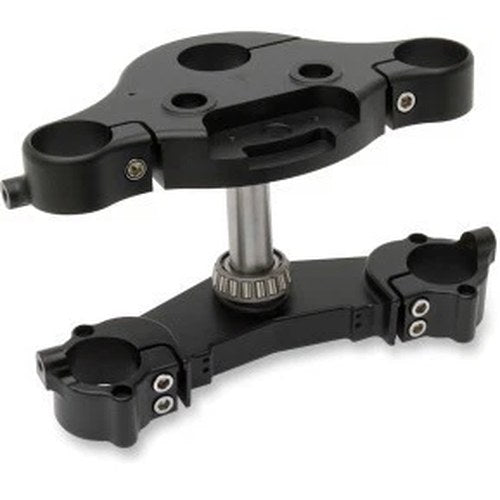 Arlen Ness 20-379 Black 7 & 7 Raked Triple Tree for 97-13 Touring