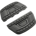 Ciro 61820 Black Chicane Passenger Floorboard Inserts for Harley