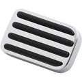 Drag Specialties 1203-0151 Chrome Rail Brake Pedal Pad for Fxst Fxdwg