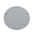 V-Twin 42-0146 Chrome Smooth Flat Timer / Points Cover for Twin Cam