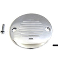 V-Twin 42-1148 Chrome Grooved Timer Points Cover Big Twin 84-99 Sportster 04-22
