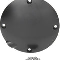 Drag Specialties 1107-0367 Satin Black Derby Clutch Cover for Sportster 94-03