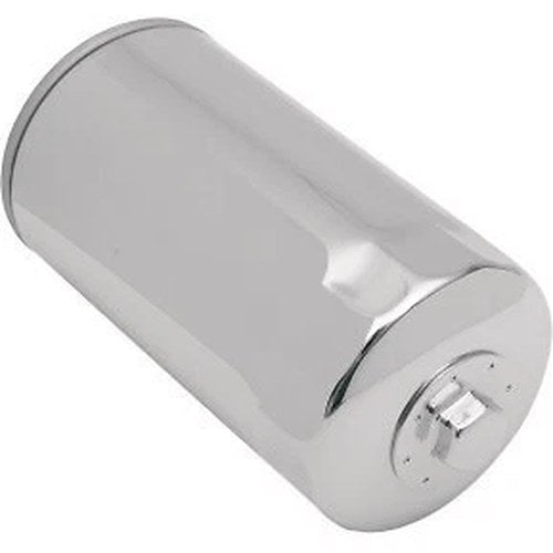 Drag Specialties 0712-0007 Chrome Magnetic Ring Oil Filter w/ Nut for 91-98 Dyna
