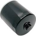 Drag Specialties 0712-0021 Black Oil Filter with Nut for Twin Cam & M8