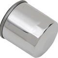 Drag Specialties 0712-0480 Chrome Oil Filter for Indian Chief & Scout 14-22