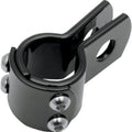 Drag Specialties 2404-0484 Black 1-1/2" Three-Piece Frame Engine Guard Clamp