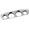 Kuryakyn 7284 Chrome Tri-Line Gauge Trim for 14-22 FLHT/FLHX & Trike