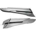 Ciro 40110 Chrome LED Saddlebag Extensions 14-21 Touring
