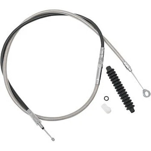 Drag Specialties 0652-1483 High-Efficiency Braided Stainless Steel Clutch Cable